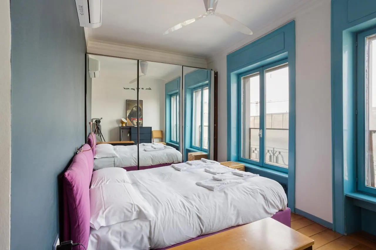 The Blue Nest With A View - 7Th Floor- Via Palestrina Apartment Milan Italy