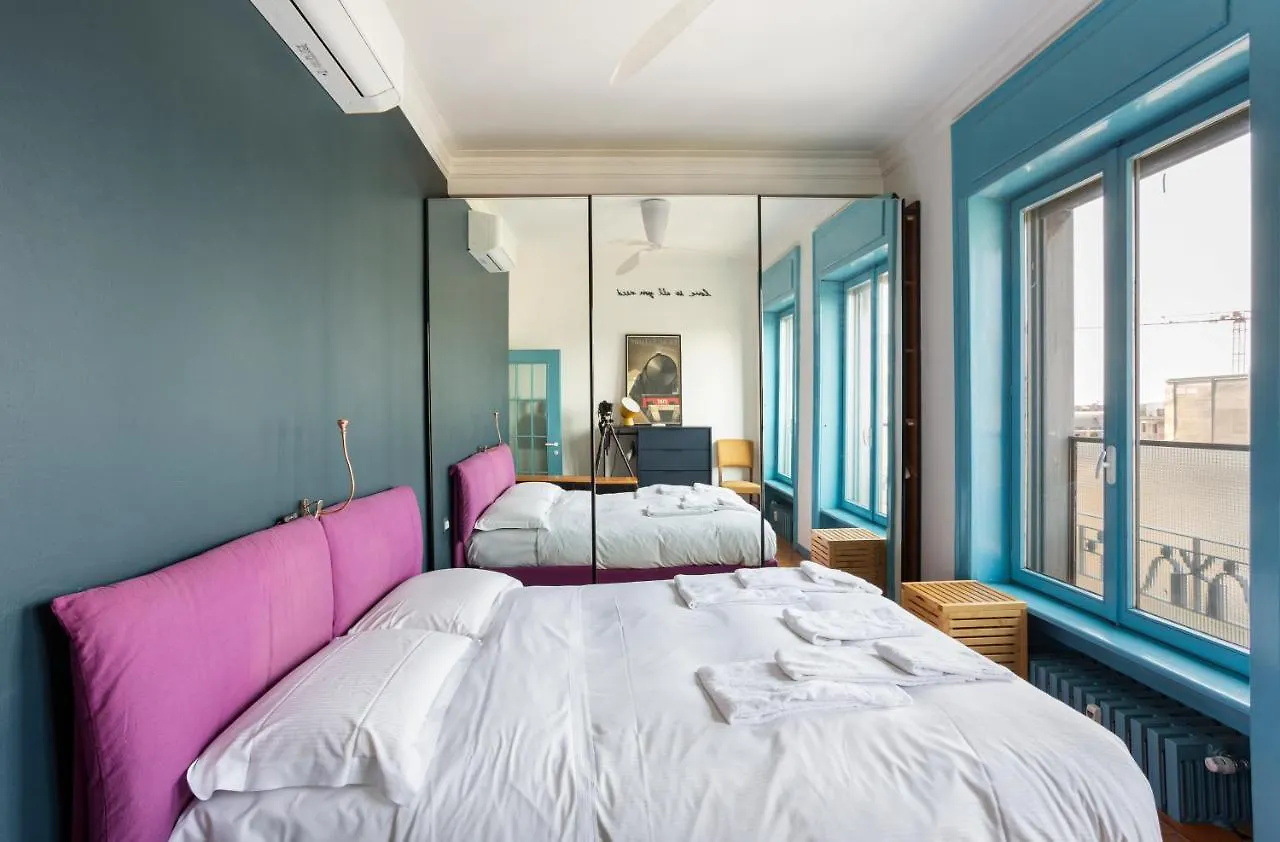 The Blue Nest With A View - 7Th Floor- Via Palestrina Apartment Milan