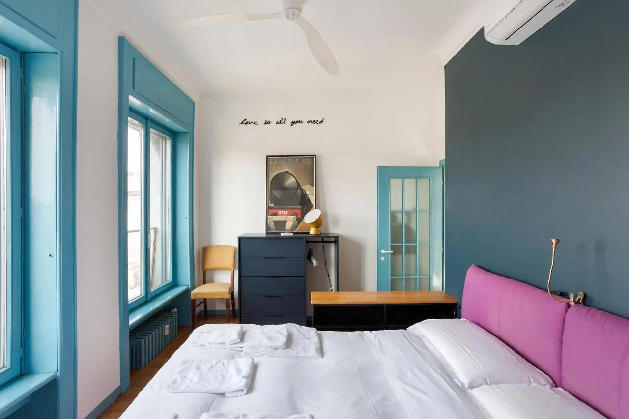 The Blue Nest With A View - 7Th Floor- Via Palestrina Apartment Milan