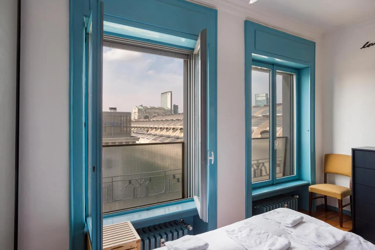 The Blue Nest With A View - 7Th Floor- Via Palestrina Apartment Milan